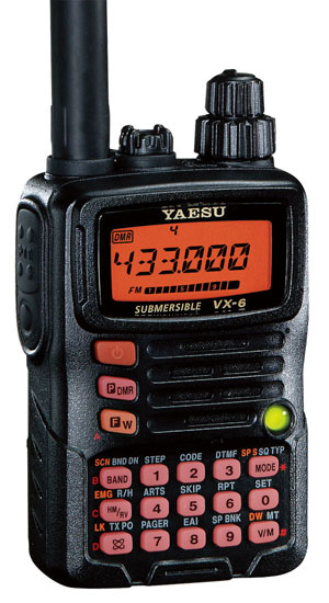 YAESU VX-6  ハンディ無線機